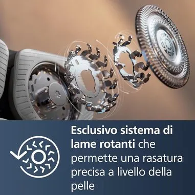 Philips Shaver Series 3000X X3002/20 Ricaricabile Wet & Dry