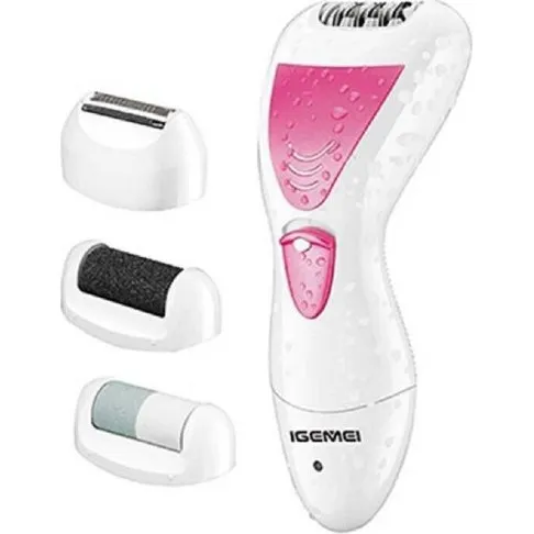 GM-7006 Kit Depilatore 4 in 1 Impermeabile Ricaricabile