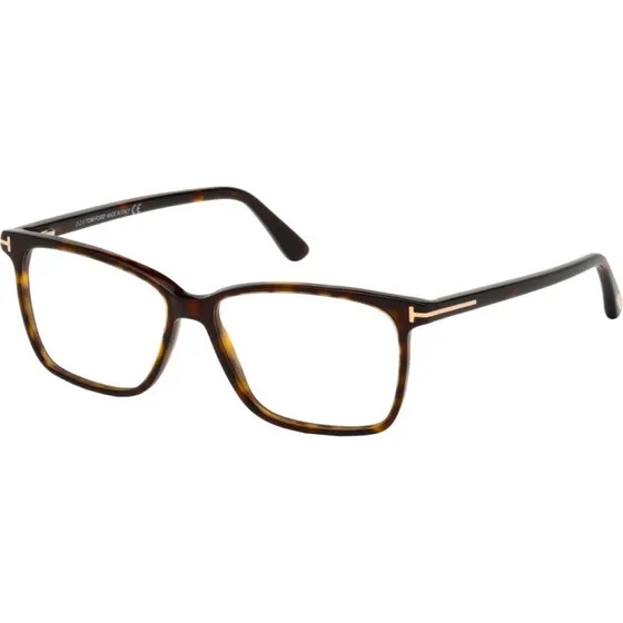 Tom Ford FT 5478-B Blue Block Occhiali da Vista Avana Geometrici
