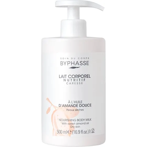 Byphasse Latte Corpo Nutriente all'Olio di Mandorle Dolci 500ml