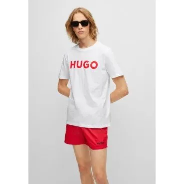 HUGO Maglietta Dulivio Bianca XL