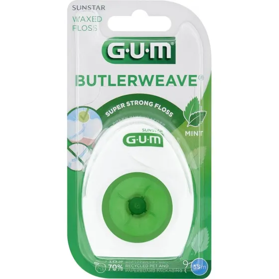 Sunstar Gum Butlerweave Filo Interdentale al Mentolo 55m