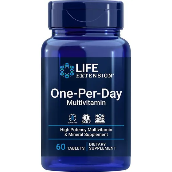 Life Extension Multivitaminico One-Per-Day 60 Compresse