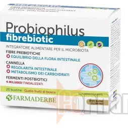 Robiophilus Fibrebiotic 20 Bustine 5g