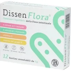 SPAFARMA Dissen Flora 12 Bustine Orosolubili