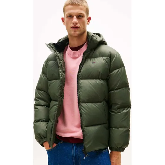 Tommy Jeans Piumino Uomo Bianco DM0DM19786