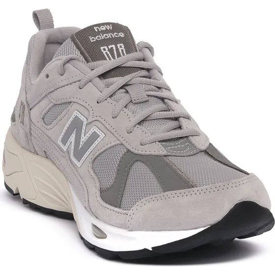 New Balance 878 Uomo Suede Mesh Grigio