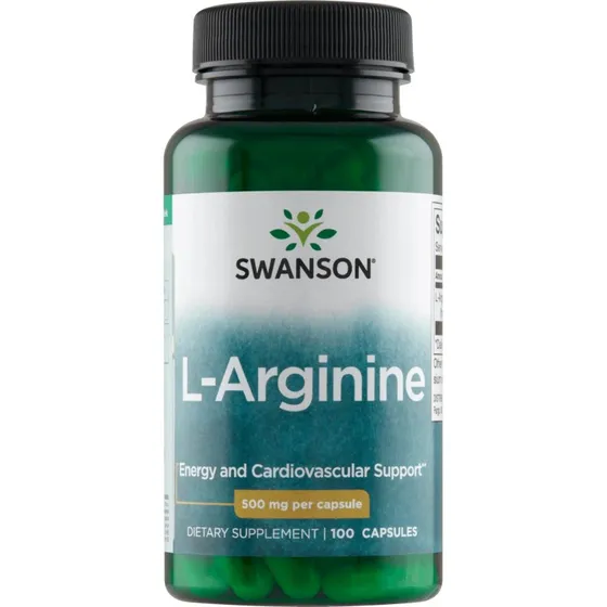 Swanson L-Arginina 500 mg - 100 Capsule