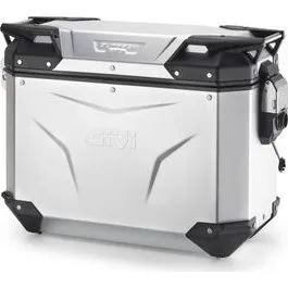 GIVI TREKKER OUTBACK EVO 37L Laterale Destra Alluminio Anodizzato