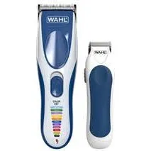 Wahl 09649-916 Color Pro Cordless Combo Blu/Bianco