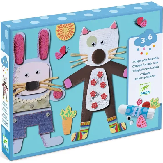 Djeco Collage per i Piccoli (LD8664)