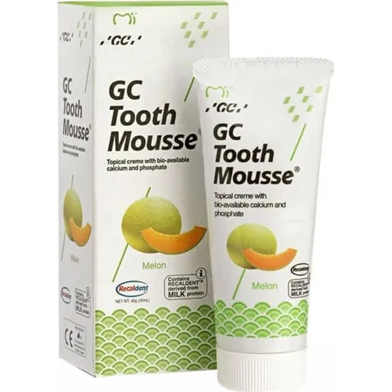 GC Tooth Mousse Melone - Pasta Remineralizzante senza Fluoro