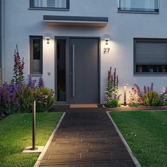 Applique da esterni LED Paulmann Zenera Antracite IP44