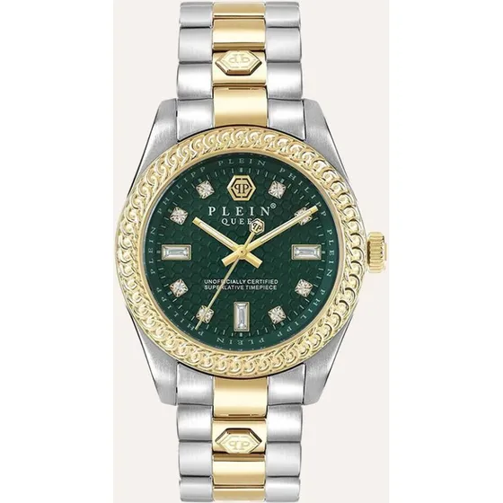 Philipp Plein Orologio Donna Queen PWDAA0421 Acciaio Verde Gold