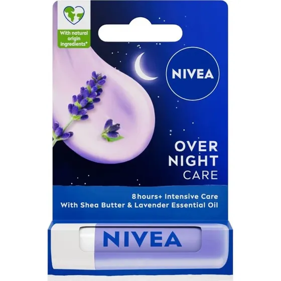 Nivea Lip Care Balsamo Labbra Overnight Care 4,8 g