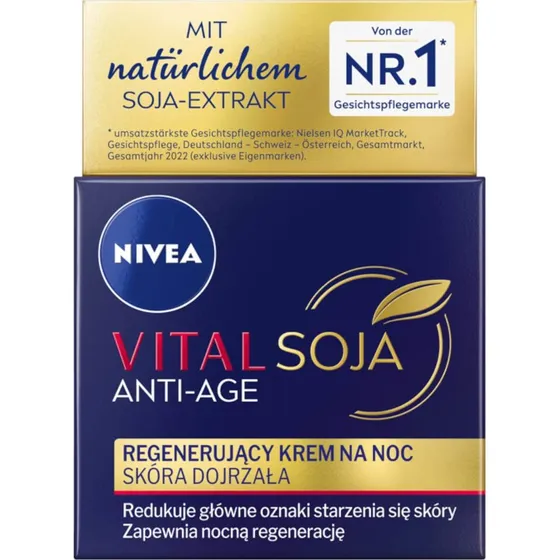 Nivea Vital Soja Crema Rigenerante Notte Pelle Matura 50 ml