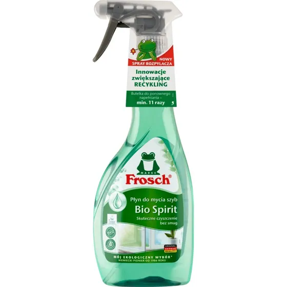 Frosch Detergente per Vetri Bio Spirit 500 ml