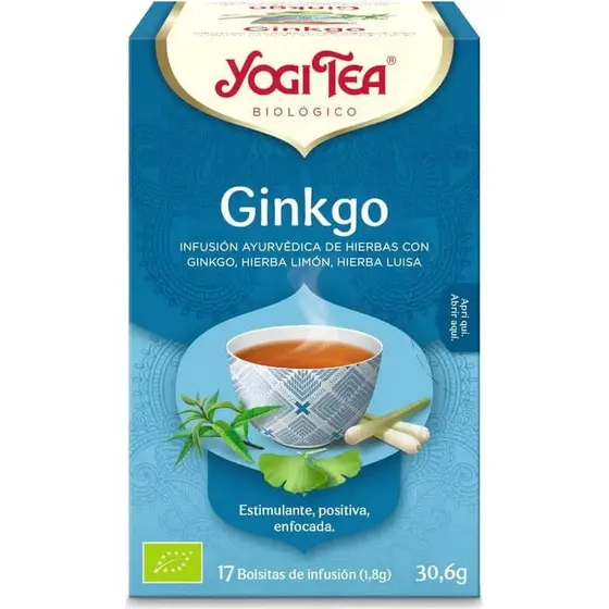 Yogi Tea Ginkgo - 17 bustine da 1,8g