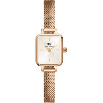 Daniel Wellington Orologio Quarzo Donna Quadro Mini Dorato