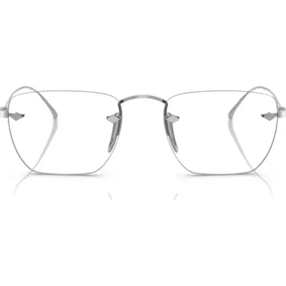 Giorgio Armani AR 5149T Occhiali da Vista Uomo Argento Ovali