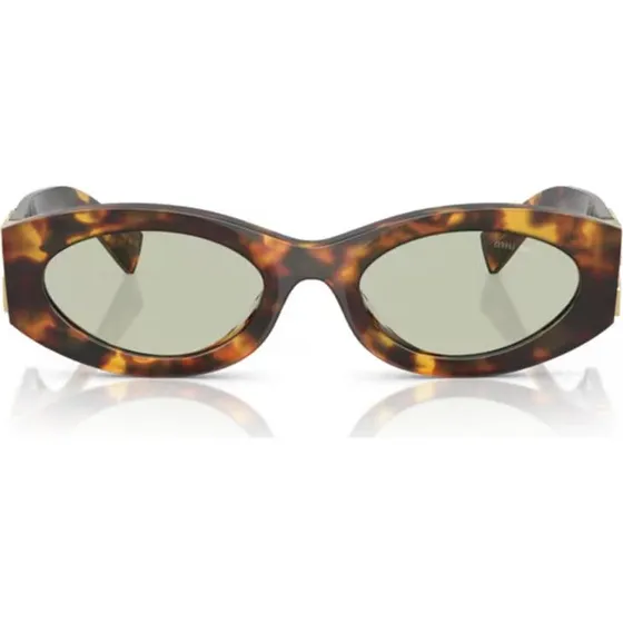 Miu Miu SMU 11WS Occhiali da Sole Donna Avana Ovali