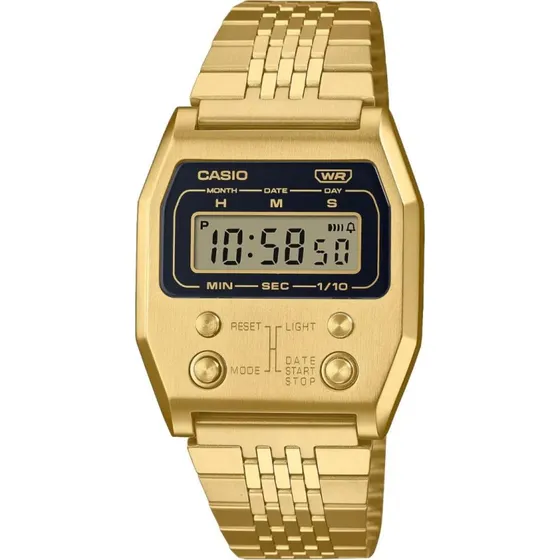 Casio A1100G-5EF Orologio Uomo 35 mm Acciaio