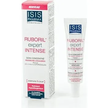 Isispharma Ruboril Expert Intense Gel-Crema per Rosacea, 15 ml