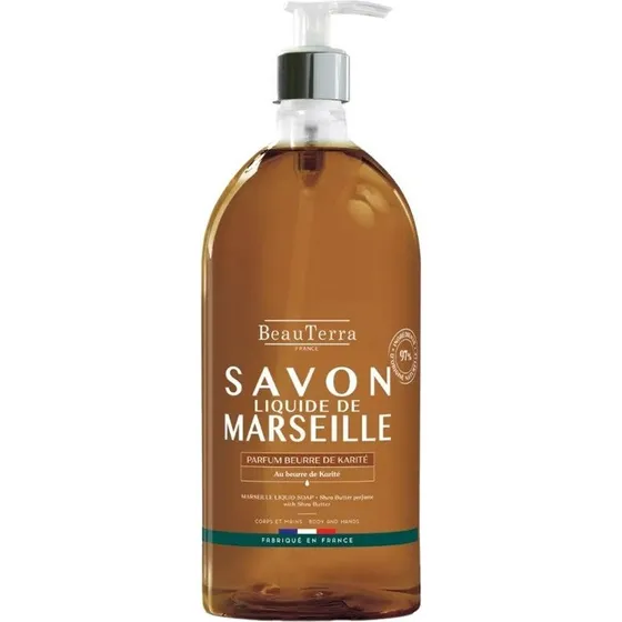 Beauterra Sapone di Marsiglia al Burro di Karité 1000ml