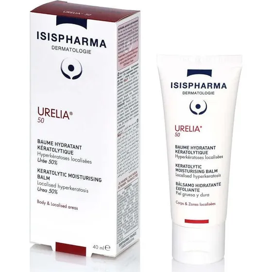 IsisPharma Urelia 50 Emolliente per Pelli Squamose, 40 ml