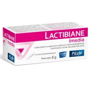Pileje Lactibiane Imedia 4 Bastoncini Orodispersibili