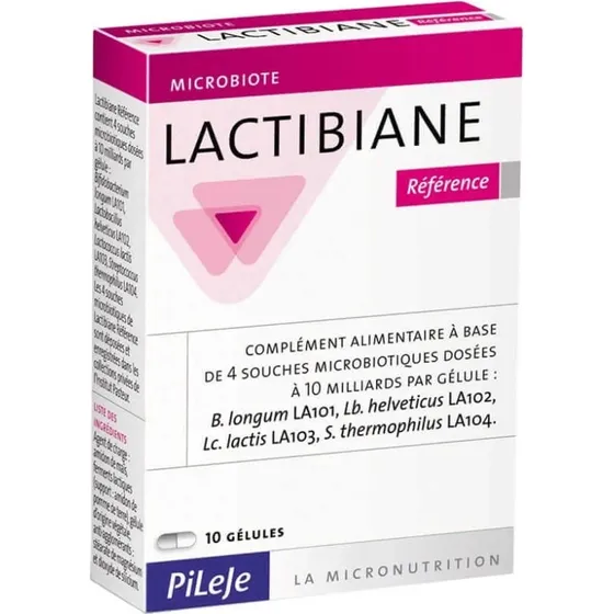 PiLeJe Lactibiane Référence - Integratore Probiotico 10 Capsule