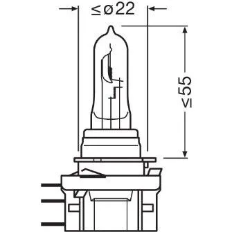 Osram H15 64176CBN Cool Blue Intense