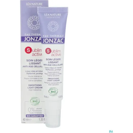 Eau Thermale Jonzac Crema Leggera Levigante Anti-Age Sublimactive 40 ml