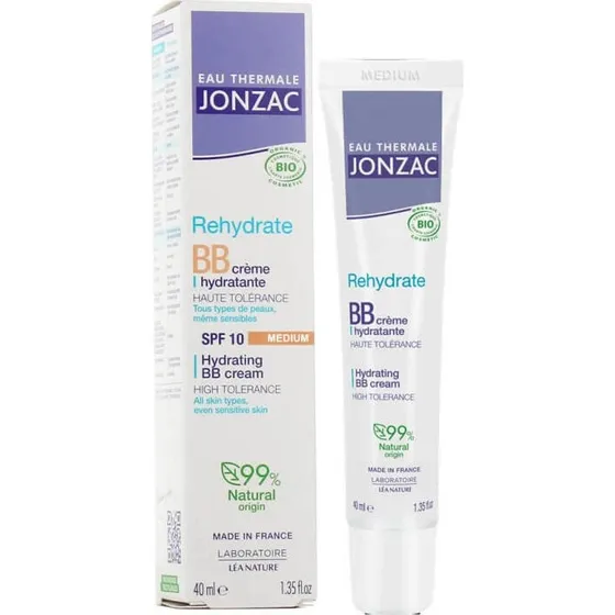 Eau Thermale Jonzac BB Cream Bio Idratante SPF10 Tonalità Media 40ml