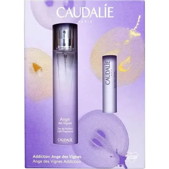Caudalie Duo Ange des Vignes Eau de Parfum 50ml e Trattamento Labbra