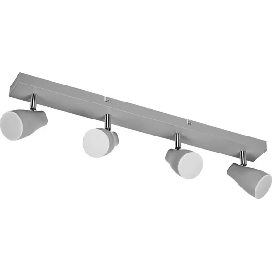 LEDVANCE Pear Faretto LED GU10 4 luce grigio