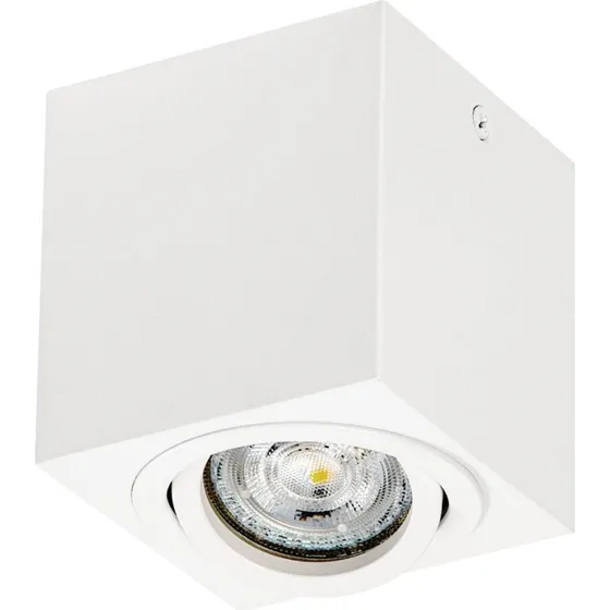 Ledvance Faretto GU10 Superficie Nero 80x80mm