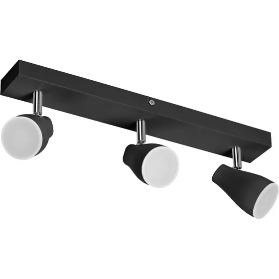 LEDVANCE Pear Spot GU10 3 Luci Nero