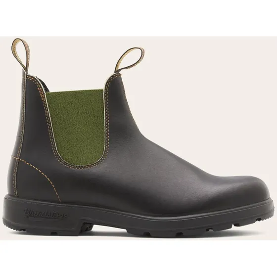 Blundstone 519 Elastic Sided Boot Uomo Testa di Moro Verde Oliva
