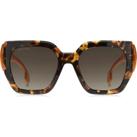 Etro 0054/S Occhiali da Sole Farfalla Avana Marrone