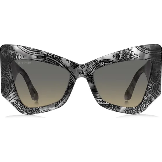 Etro Etromania Occhiali da Sole Farfalla Grigio e Marrone 55mm