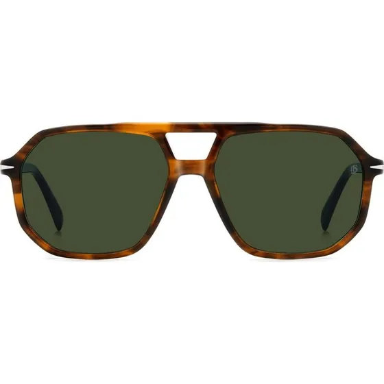 David Beckham DB 1172/S Occhiali da Sole Uomo Marrone Geometrici