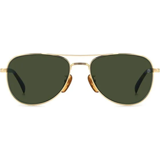 David Beckham DB 1175/S Occhiali da Sole Pilot Oro e Verde
