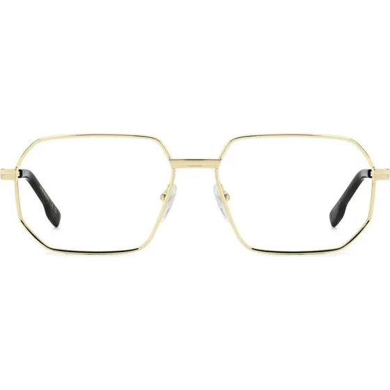 Dsquared2 D2 0158 Occhiali da Vista Uomo Oro Geometrici