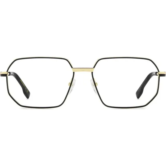 Dsquared2 D2 0158 Occhiali da Vista Uomo Oro Geometrico