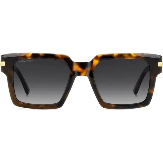 Dsquared2 D2 0161/G/S Occhiali da Sole Uomo Avana Squadrati