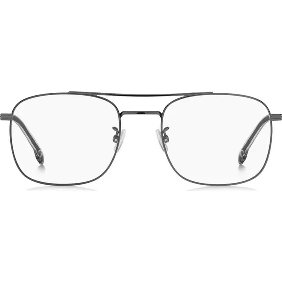 Boss 1771/G Occhiali da Vista Uomo Rettangolari in Titanio Grigio