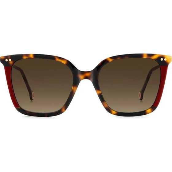 Carolina Herrera HER 0292/S Occhiali da Sole Quadrati Avana