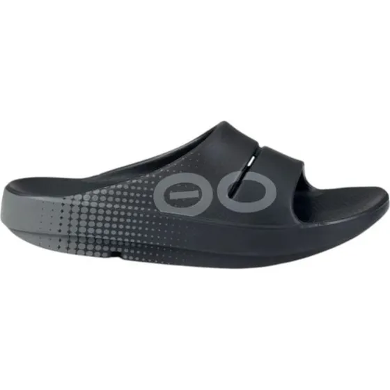 Oofos Ooahh Sport Sandal Nero Uomo