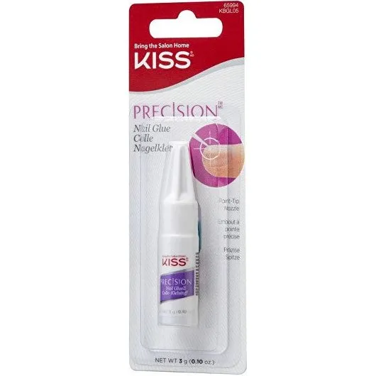 Kiss Precision Colla per Unghie Finte 3g